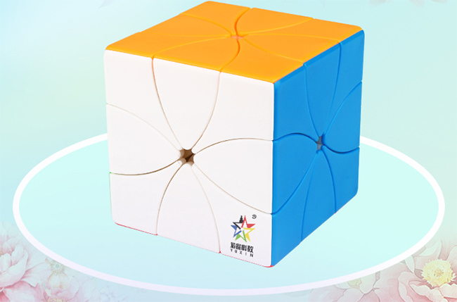 YuXin Eight Petals Magnetic Magic Cube Stickerless